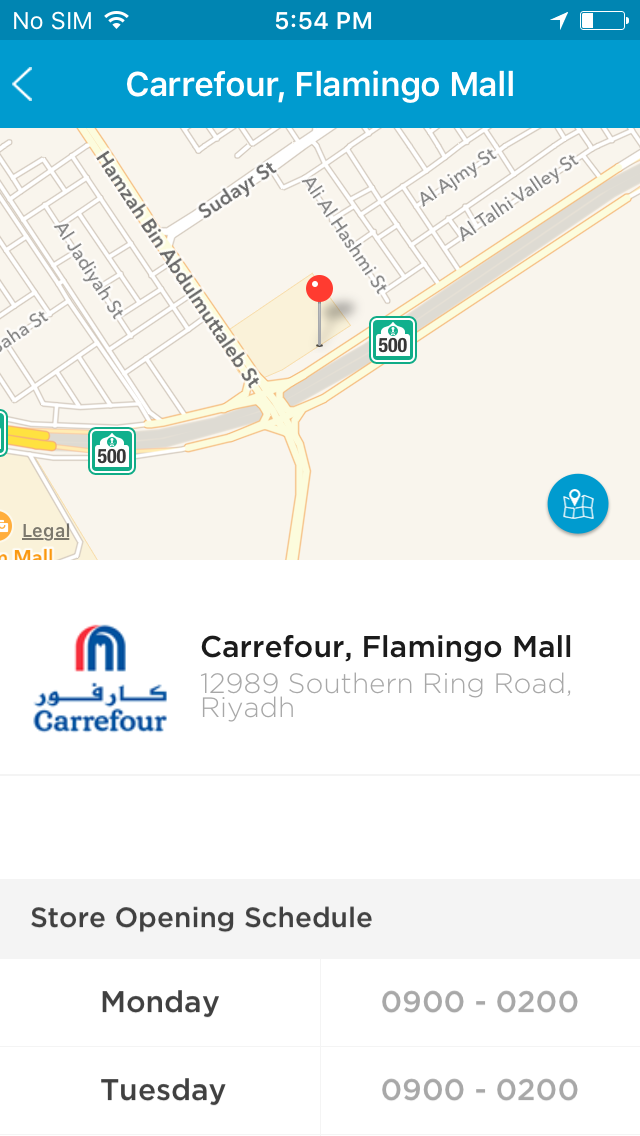 Carrefour, Flamingo Mall