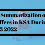 Growth Observed in Offers by Retailers in KSA
